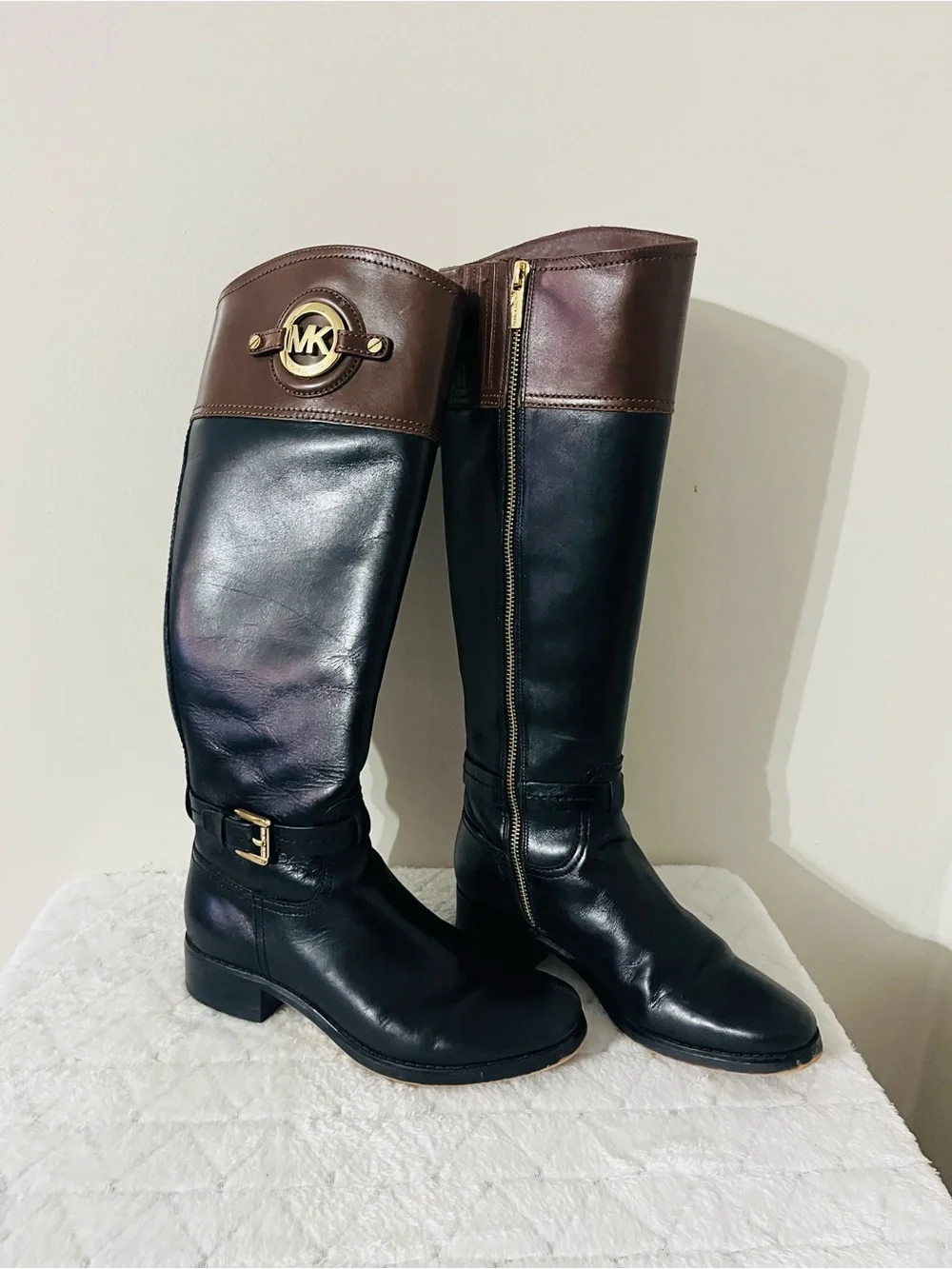 Michael Kors Stockard Leather Tall Riding Boot 5.5M